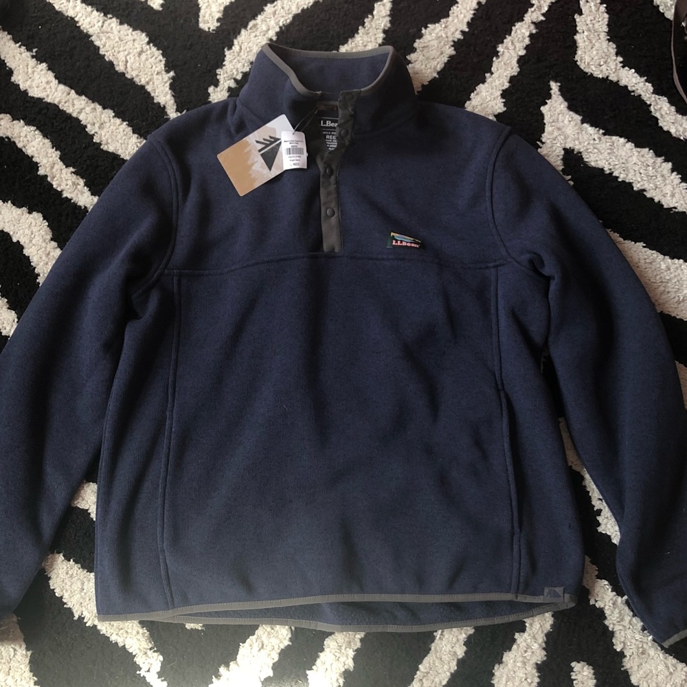 L.L. Bean Men’s Fleece Button Up